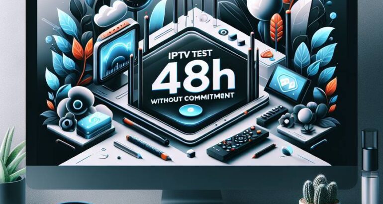Découvrez notre IPTV test 48h sans engagement pour un divertissement sans limites
