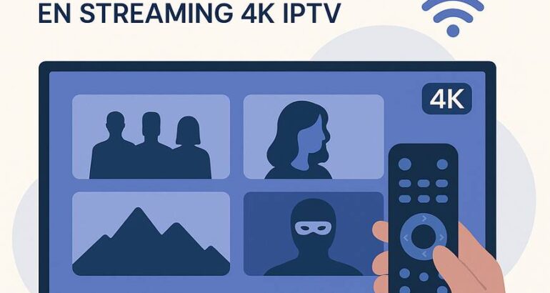 Les séries du moment en streaming 4K IPTV : le meilleur du divertissement
